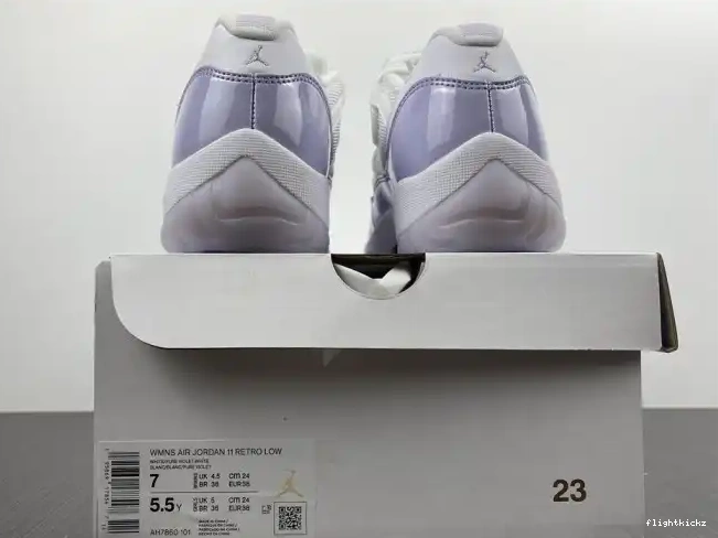 WMNS Low Jordan Air Violet Pure AH7860-101 11 0614